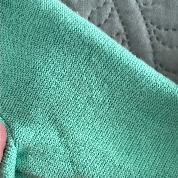 Catimini Green Green and Ecru Cardigan Set size 9 months - Picture 4 of 9